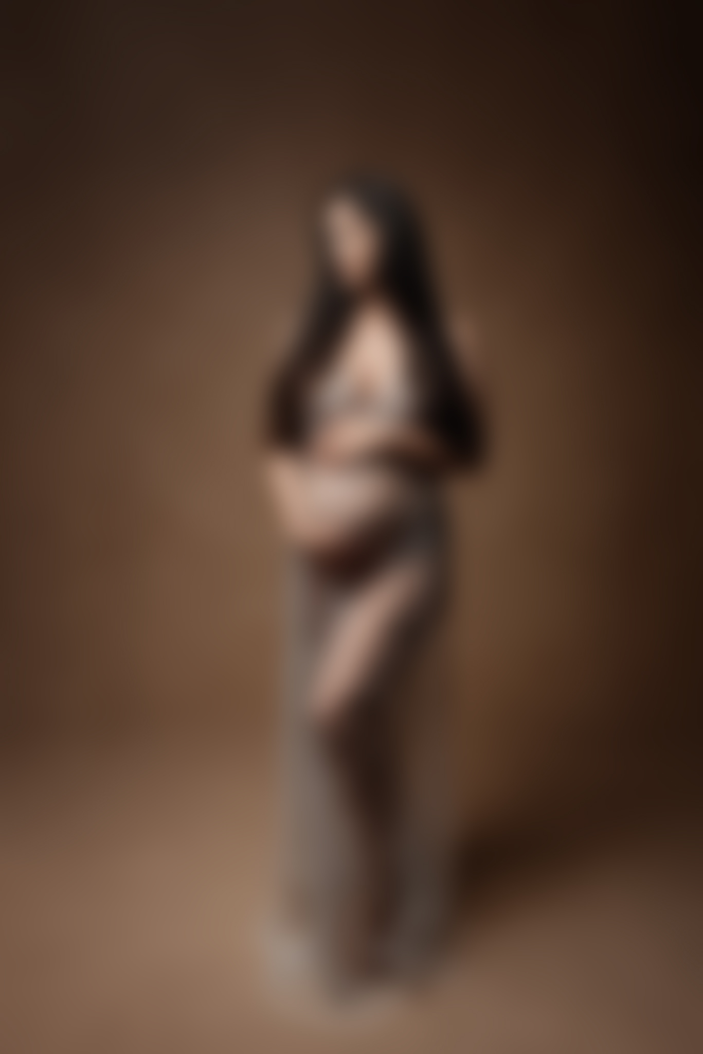Mother holding newborn baby